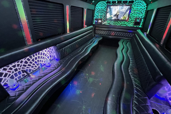 Rialto Limo Bus Interior