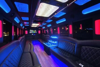 Rialto Limousine Bus Interior