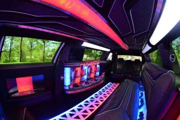 Rialto Limousine Inside
