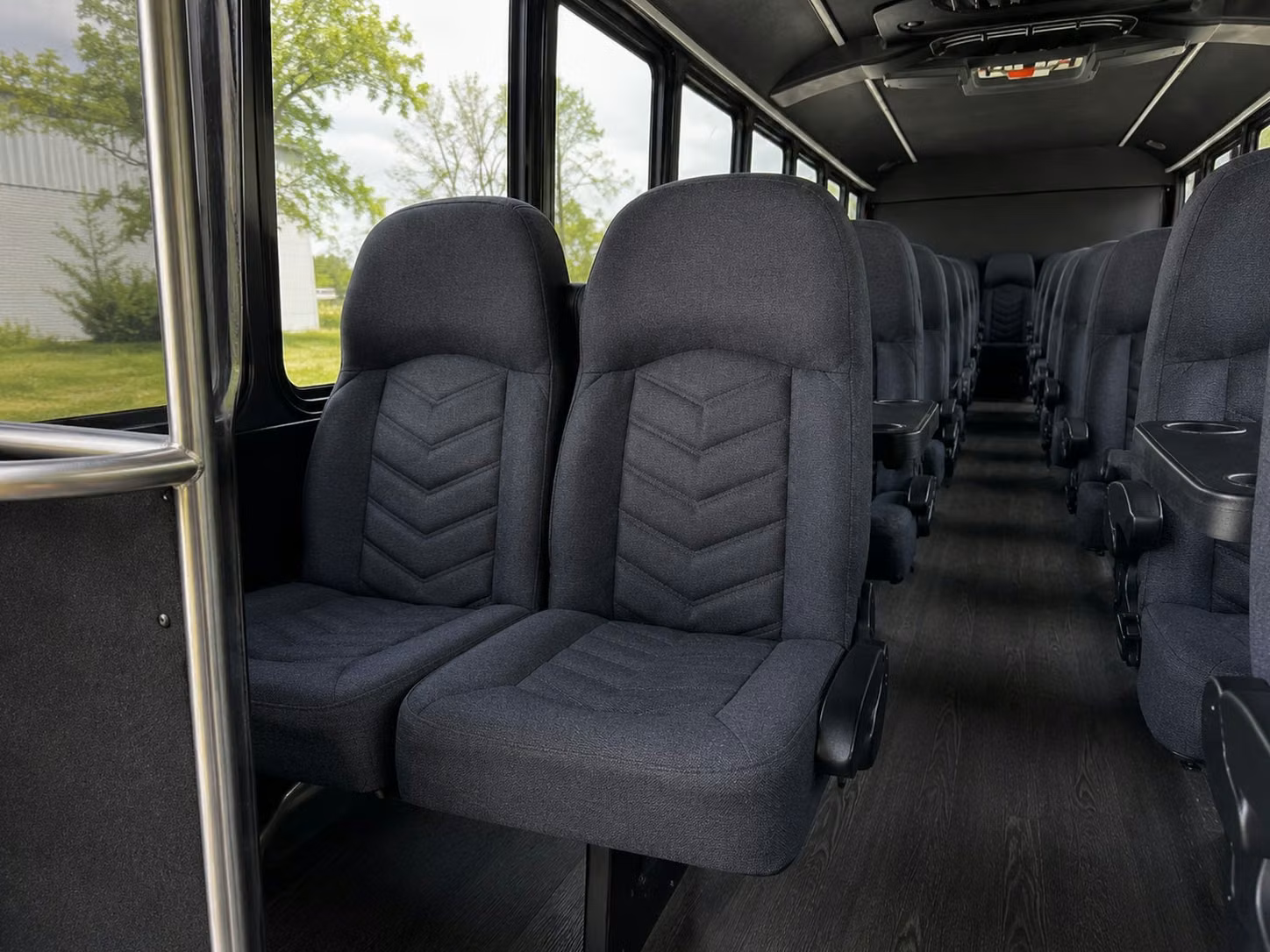 20 passenger minibus interior